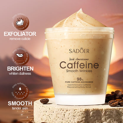 Ice American Caffeine Rejuvenation Body Scrub Cream