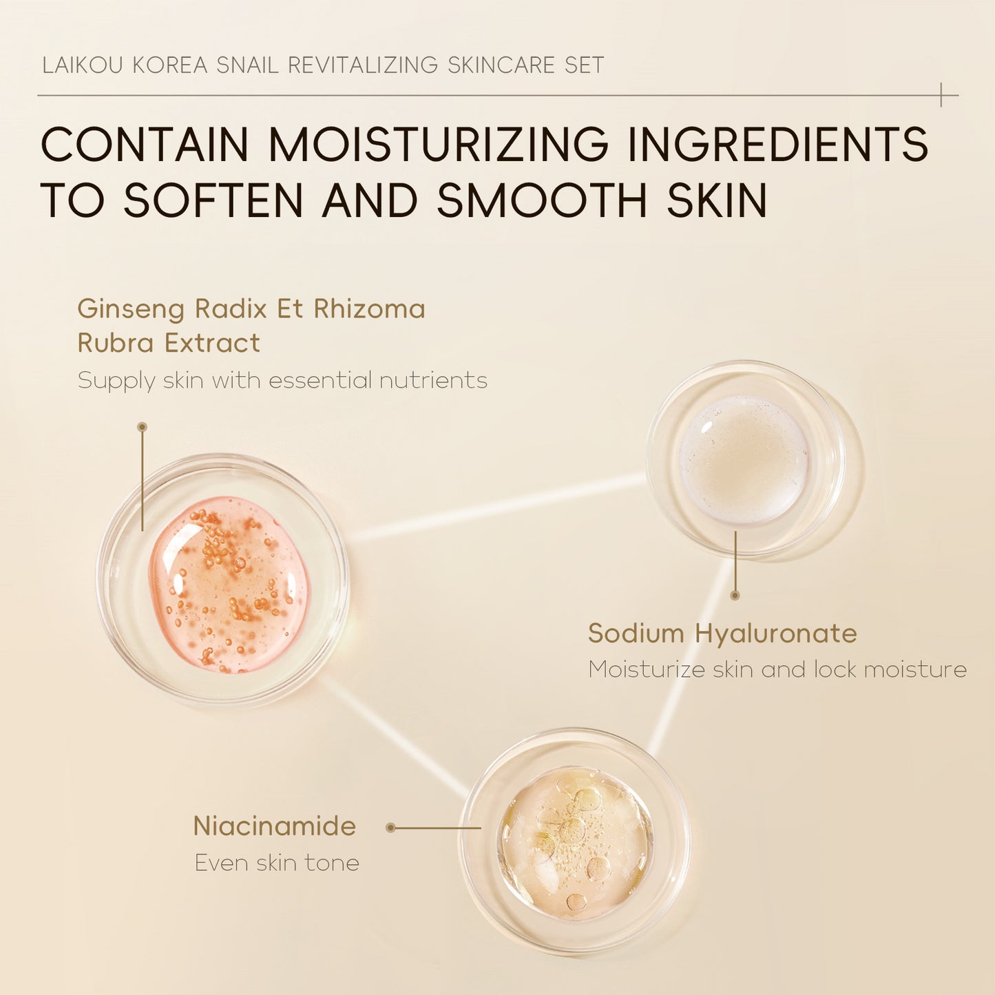 Snail Skin Care Five-piece Set Face